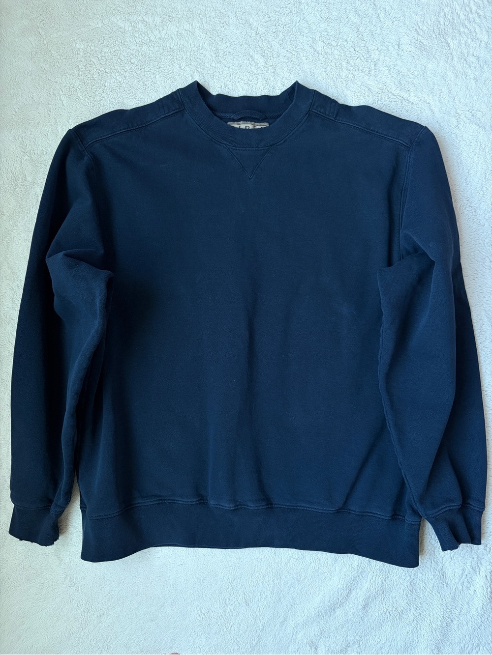 Vintage LL Bean Classic Men's Crewneck Sweatshirt - Navy Size Large